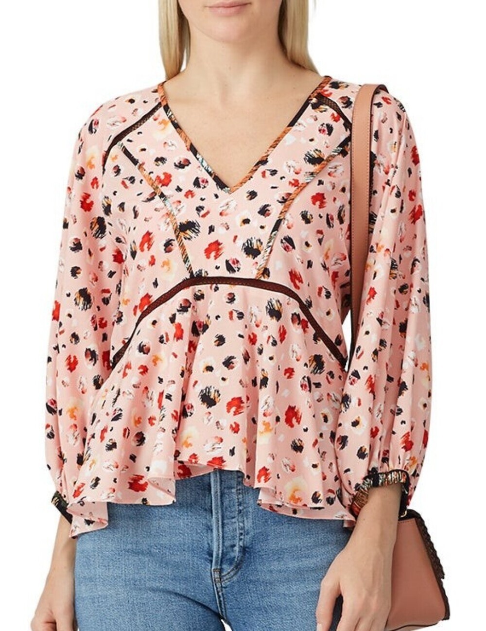 Hunter Bell Leopard Grayson Top M